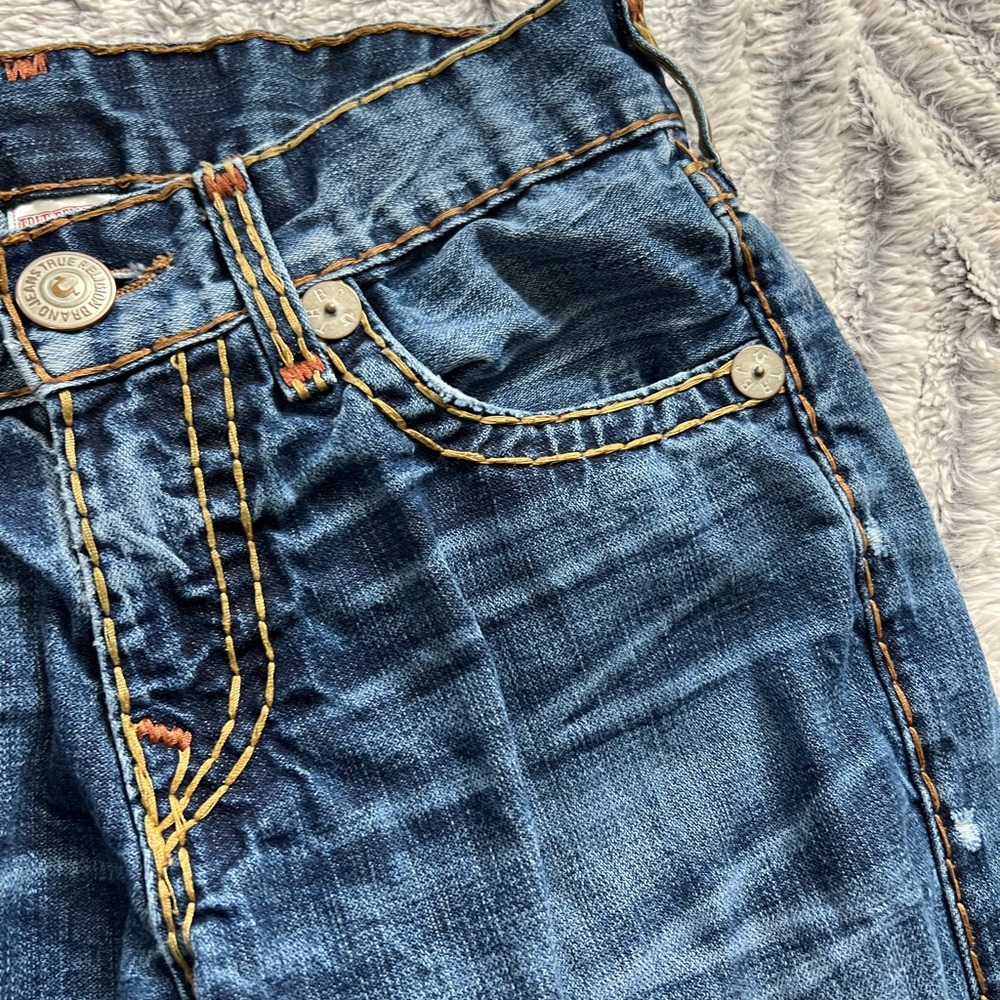 True Religion Billy Super T Jeans Dark Wash size 30 - Picture 15 of 16